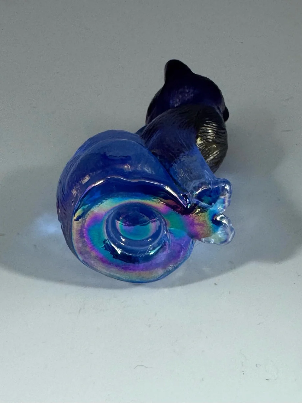 Moser Blue/Purple Iridescent Cat
